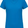 T-Shirts Proact | Proact Pa477 - Dames Sport-T-Shirt V-Hals