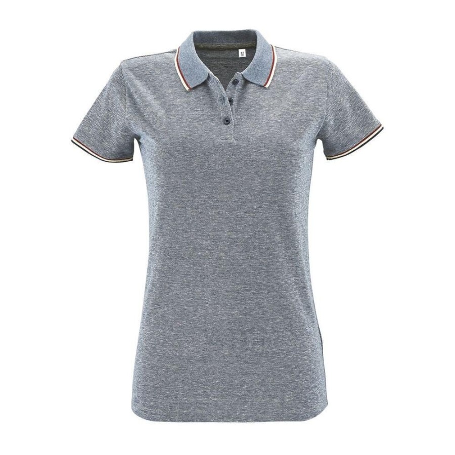 Sport Sol's | Sol'S 02082 - Paname Women Dames Chine Poloshirt