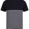 T-Shirts Front row | Front Row Fr135 - Gestreepte T-Shirt Korte Mouw