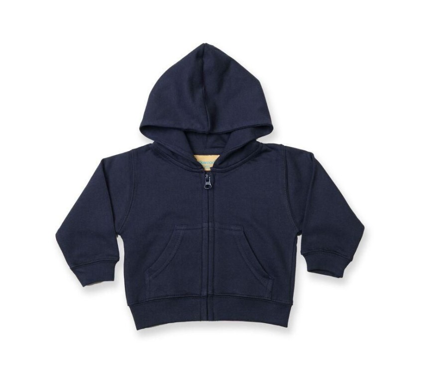 Truien Larkwood | Larkwood Lw005 - Hoodies Weatshirt Met Doorlopende Rits