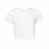 T-Shirts Bella+Canvas | Bella + Canvas Be8882 - Cropped T-Shirt Voor Dames