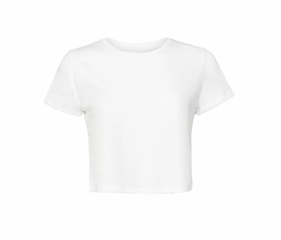 T-Shirts Bella+Canvas | Bella + Canvas Be8882 - Cropped T-Shirt Voor Dames