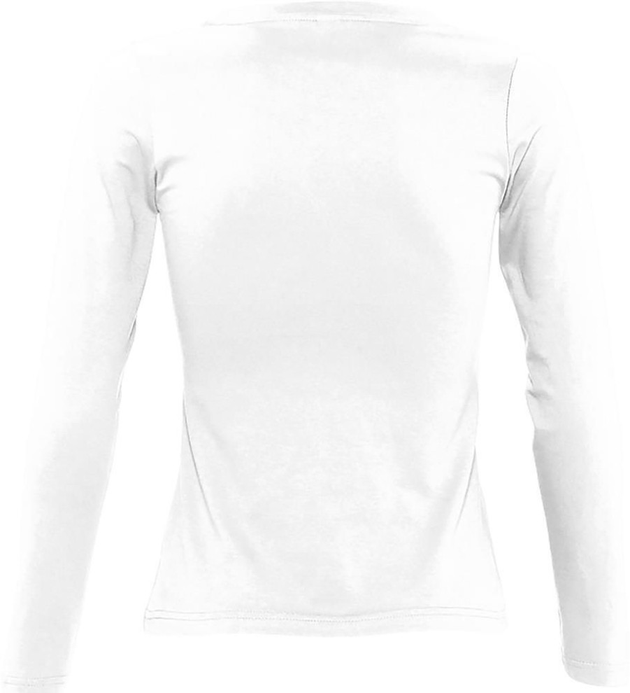 T-Shirts Sol's | Sol'S 11425 - Majestic Dames Tee Shirt Ronde Hals Lange Mouwen