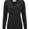 Truien Russell Collection | Russell Collection R-710F-0 - V-Hals Gebreide Pullover